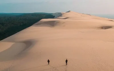 Sunset at Dune du Pilat, France